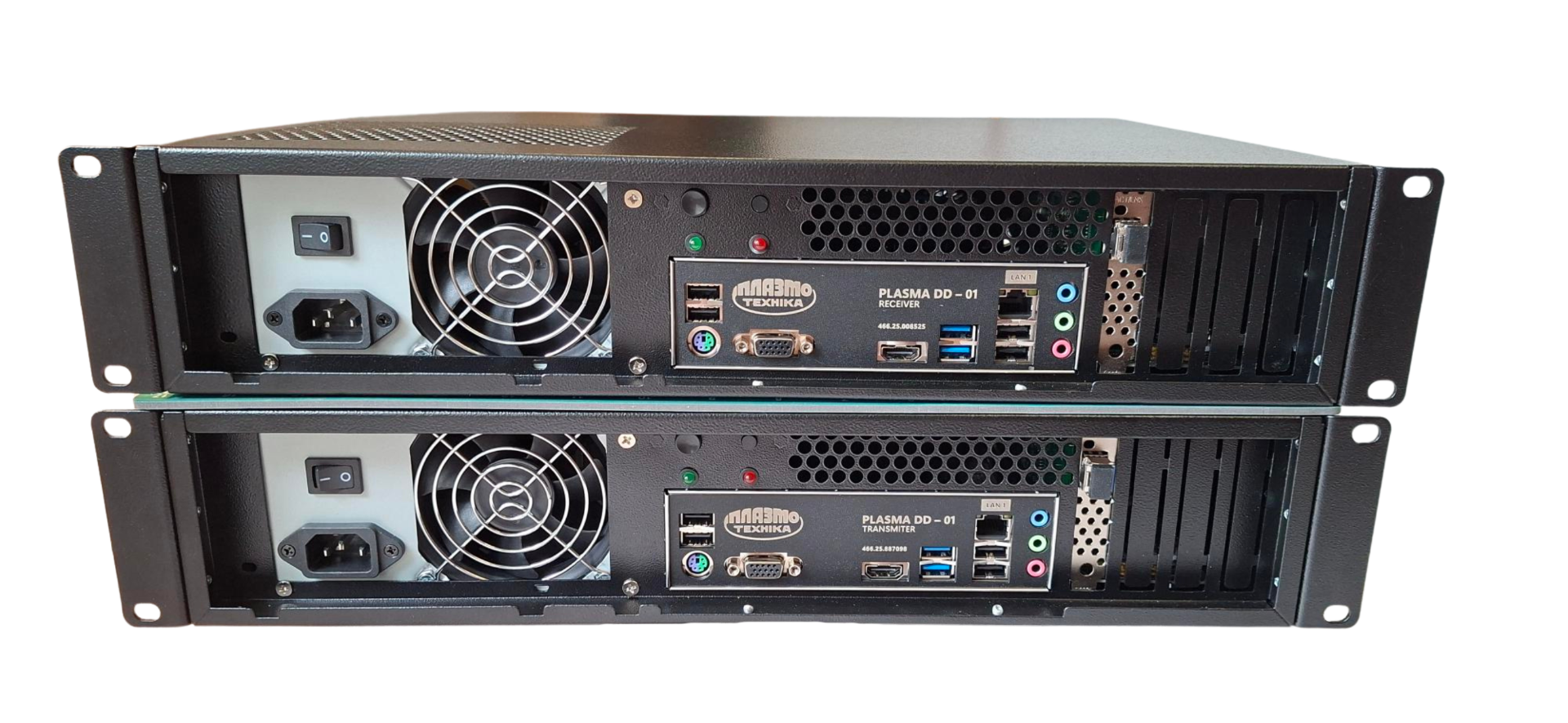 Апаратно-програмний комплекс PLASMA DD: блоки передавача і приймача